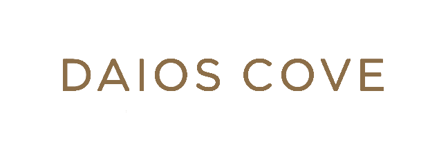 Daios Cove Logo. A member of the partner hotels, where the tennis coach of Tennis in Crete gives lessons and training.