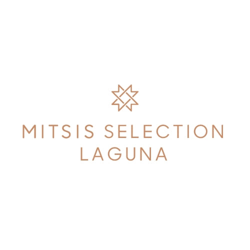 Mitsis selection Laguna logo. A member of the partner resorts, where the tennis coach of Tennis in Crete gives lessons and training.