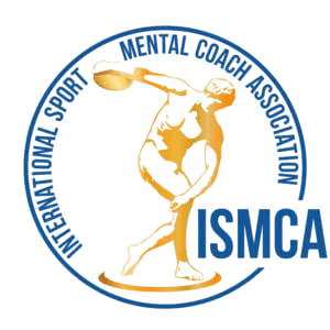 International Sport Mental Coach Asssociation logo, representing a certification and membership of the tennis coach. An external link to the ISMCA website.