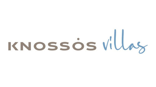 Knossos Villas Logo. A member of the partner hotels, where the tennis coach of Tennis in Crete gives lessons and training.